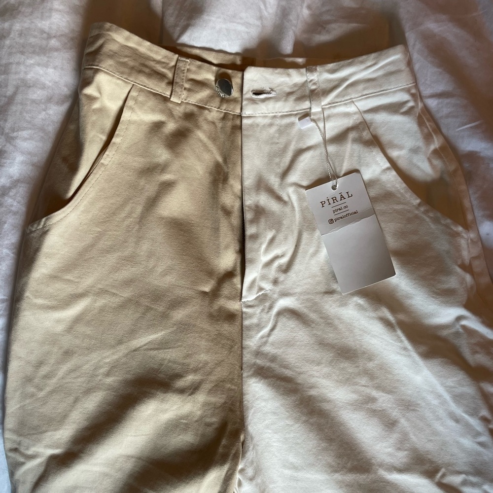Piral two tone trouser